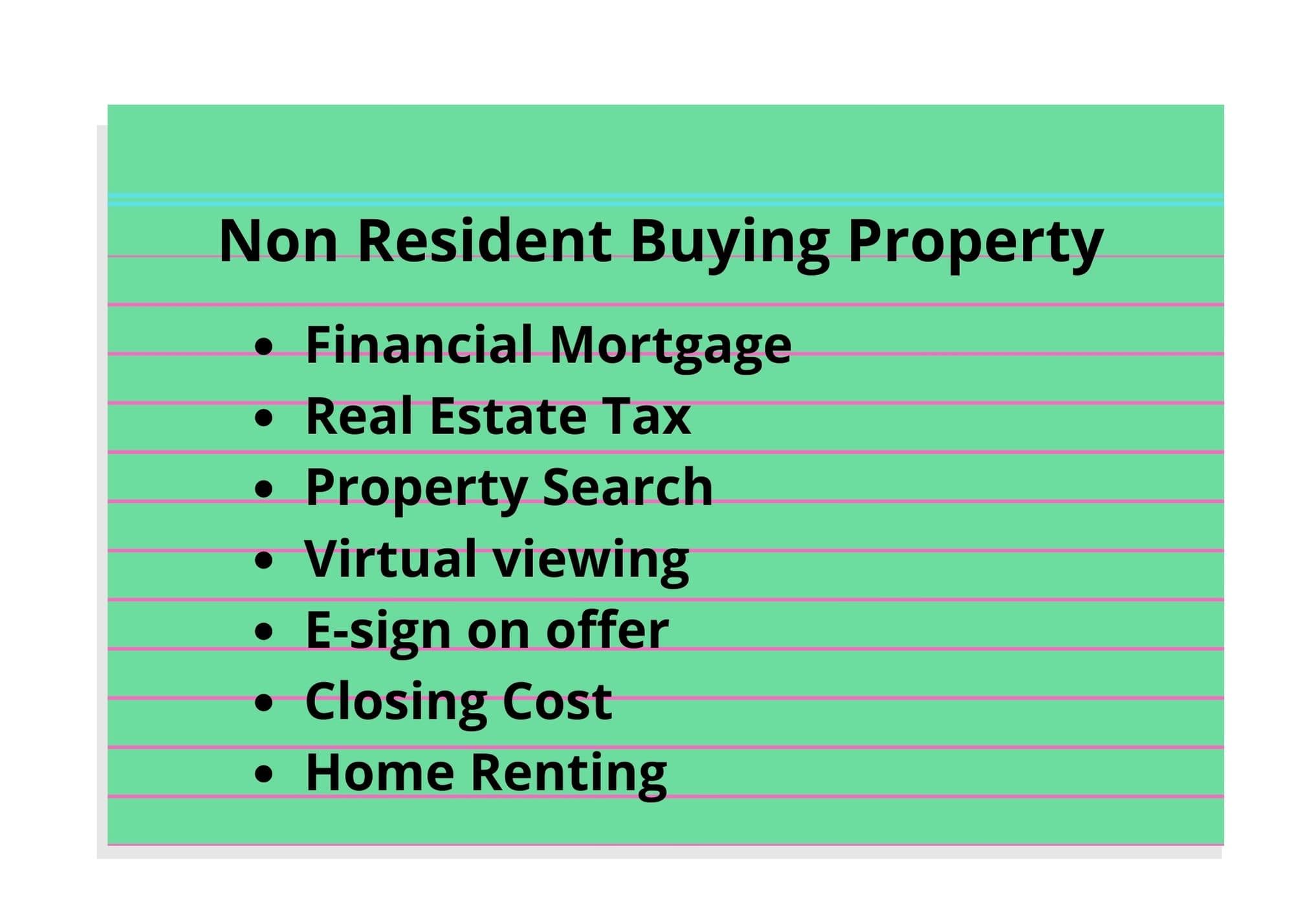 Non Resident Buying Property in Ontario